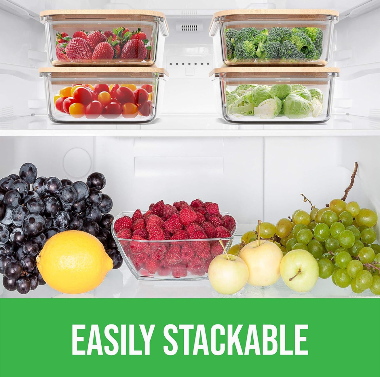 Large Food Storage Container (2Pack)