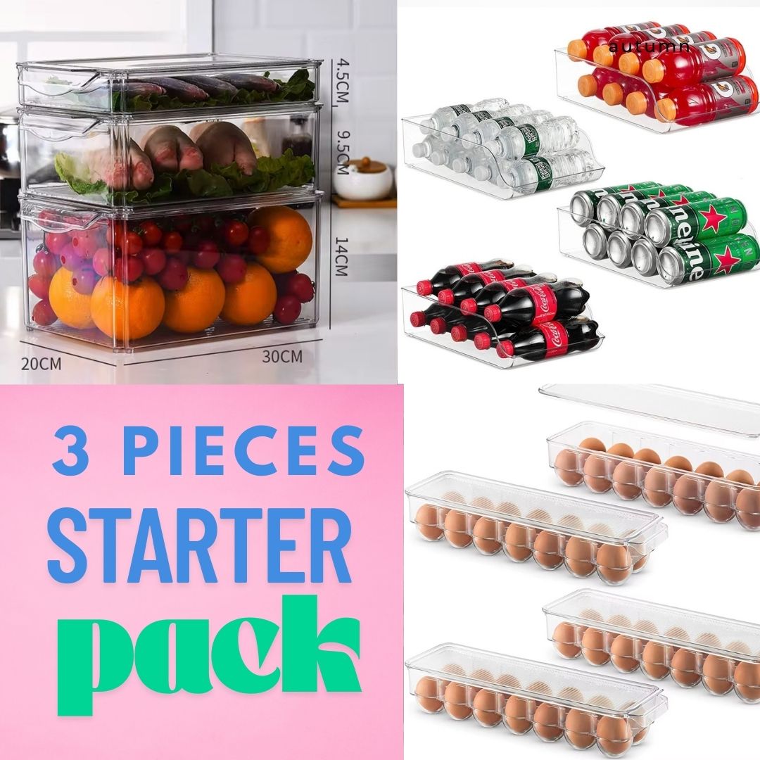 3 Fridge Starter Pack