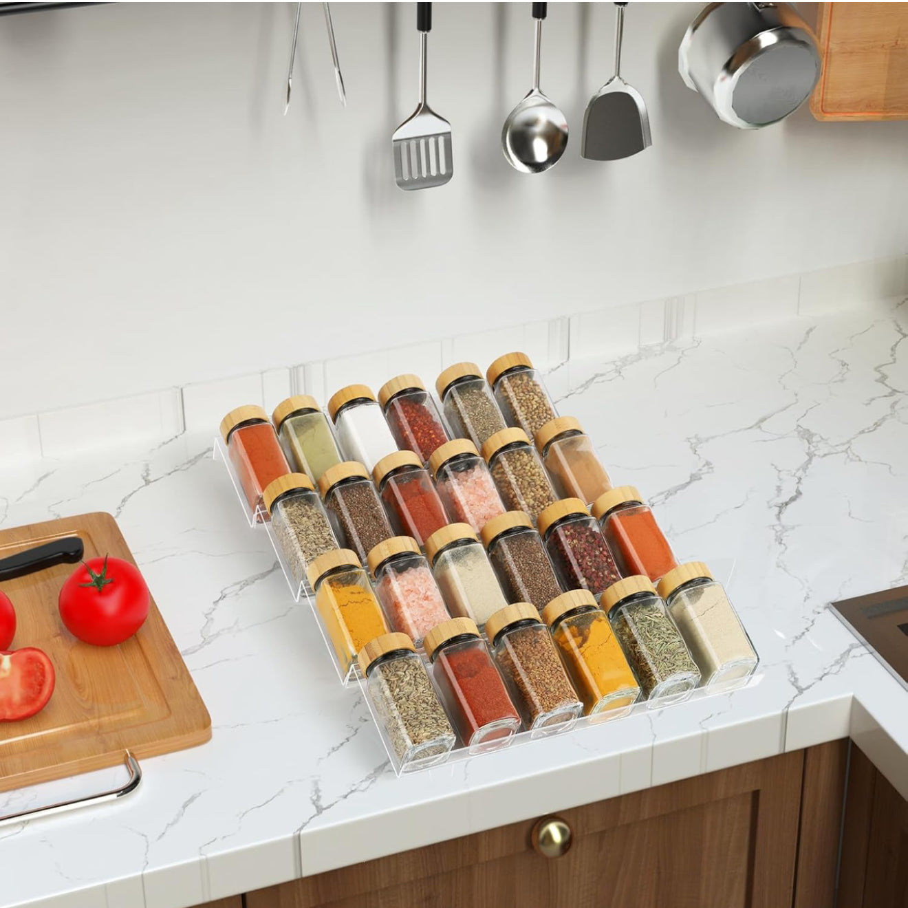 Acrylic drawer organizer