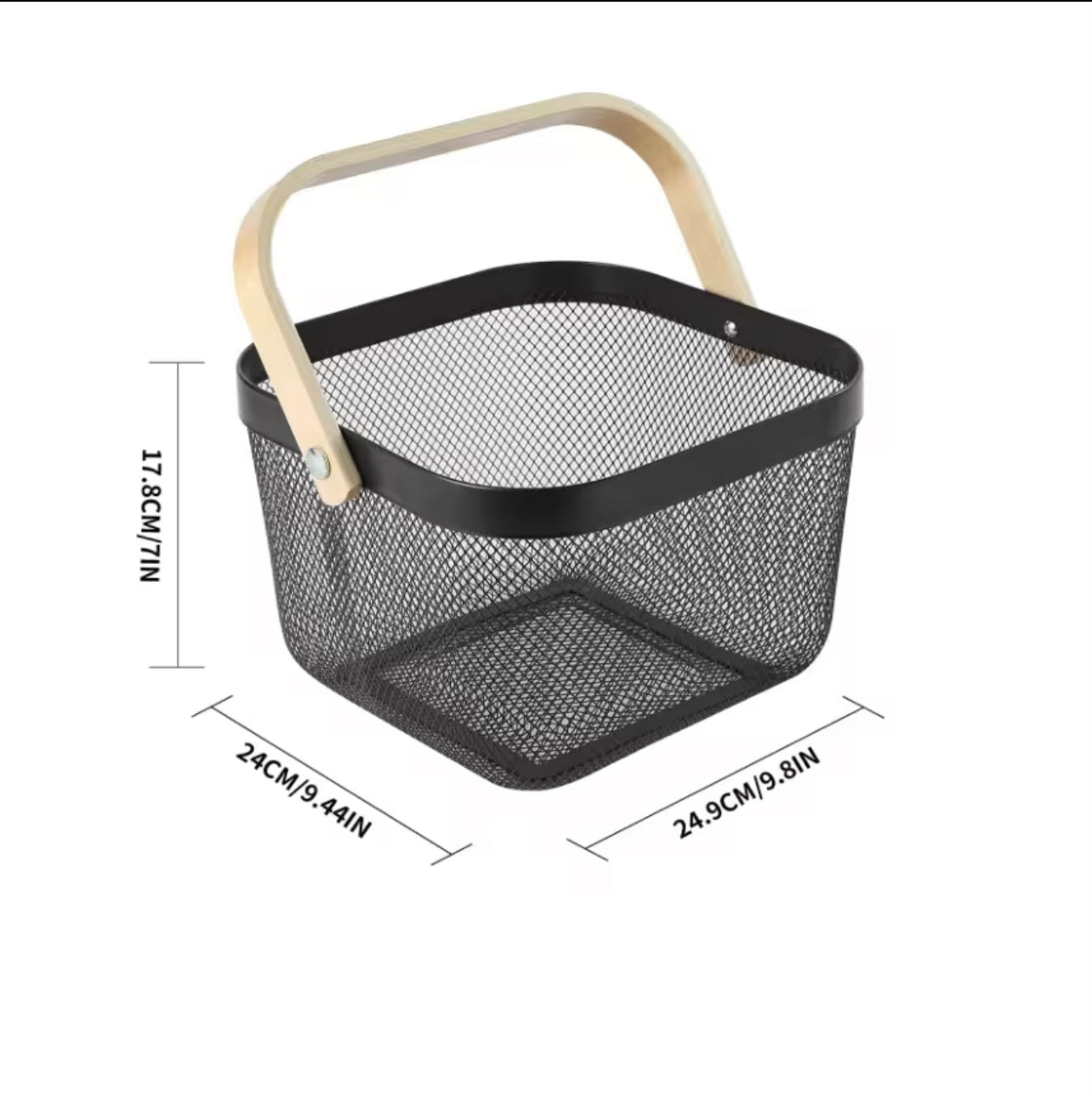 Mesh Basket (Black)