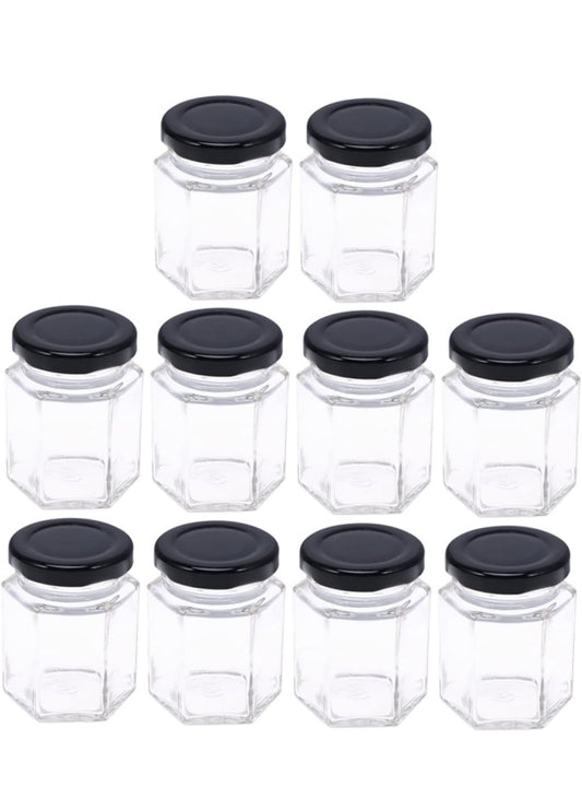 Hexagonal Shaped glass (500 ml )