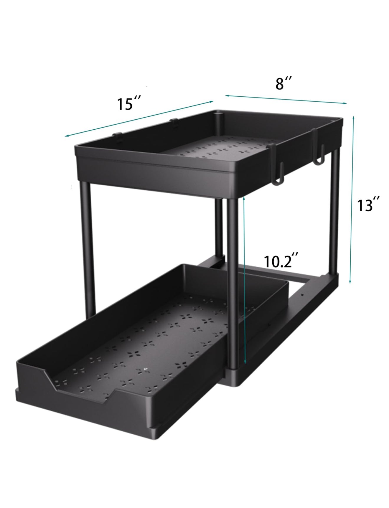 Two tier Under Sink Drawer