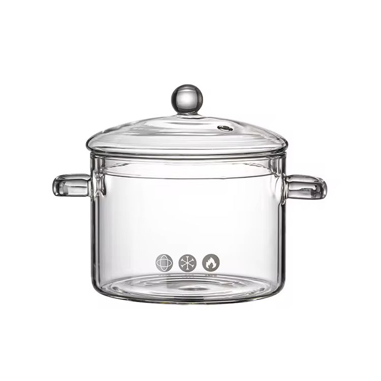 Glass Cooking Pot