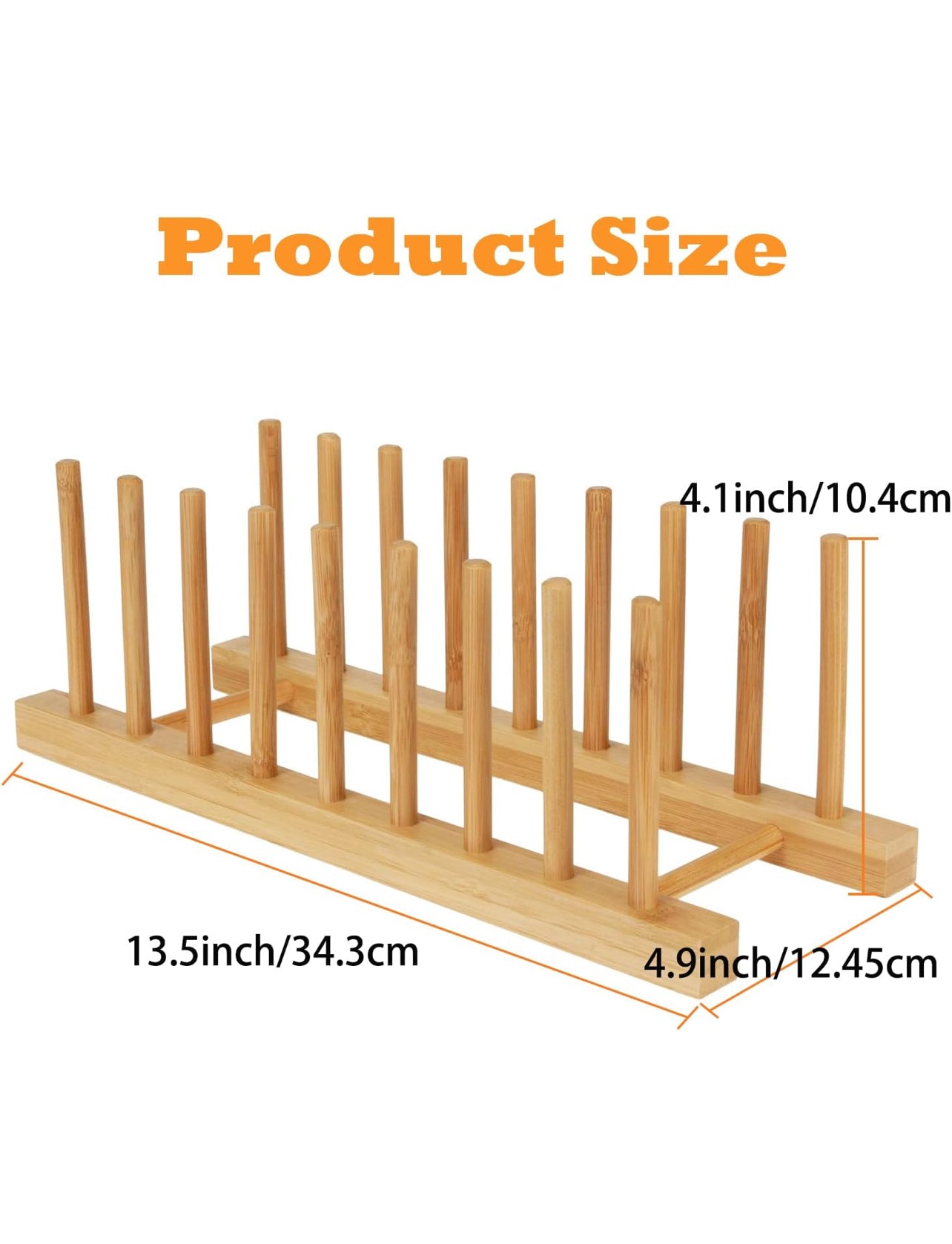 Bamboo Wooden Plate holder