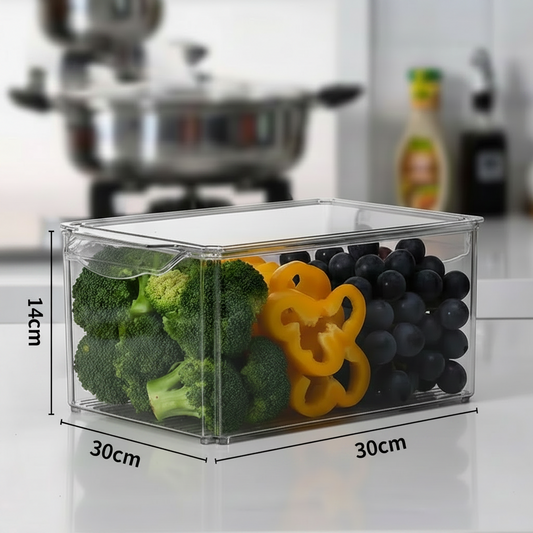 Storage Bin With  Lid  (  XL )