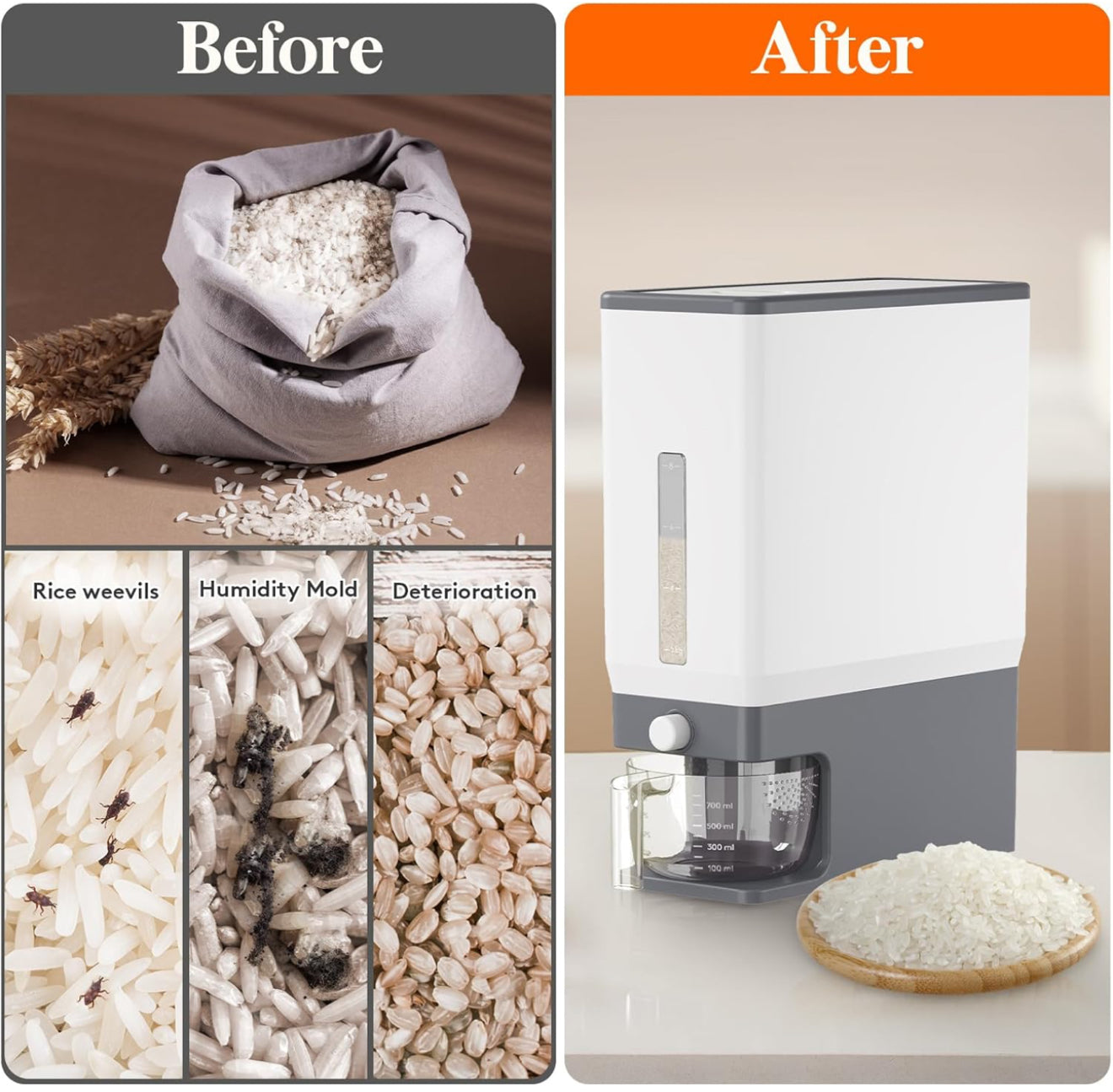 RICE DISPENSER  (5.5 kg)